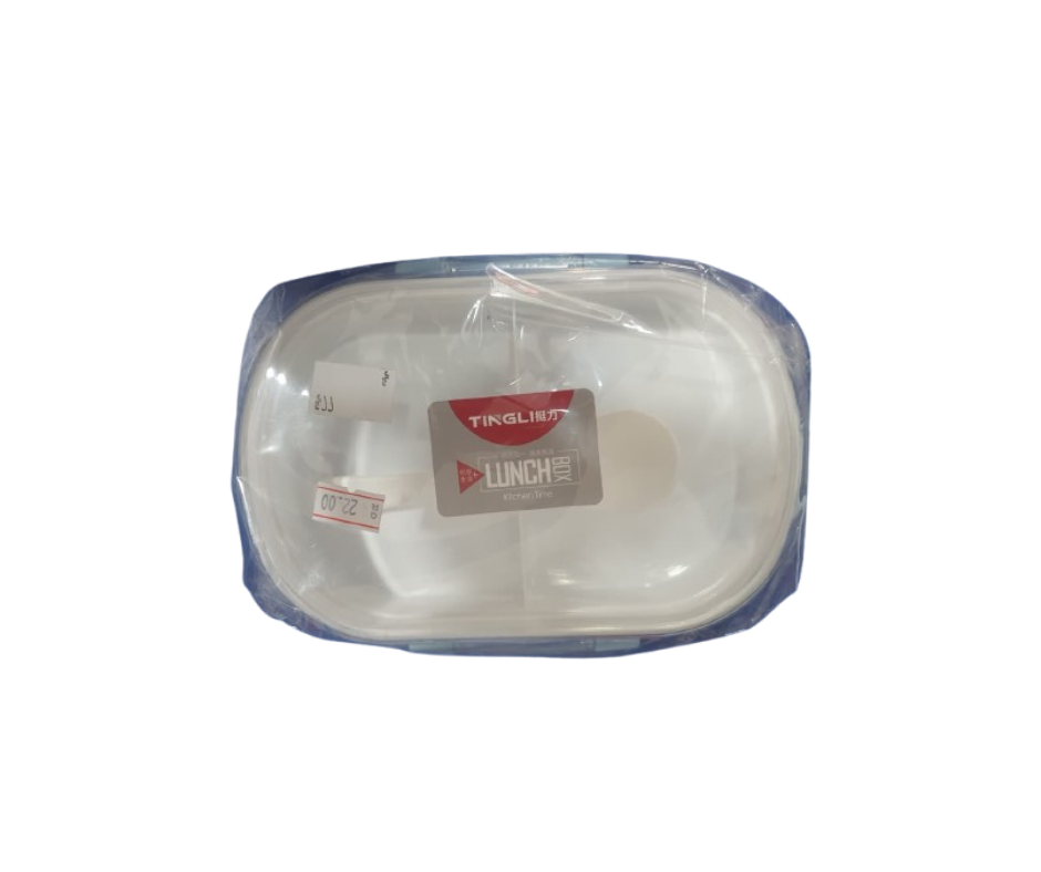 TingLi Oval Lunch Box – Snap-Lock, Leak-Proof, Portable