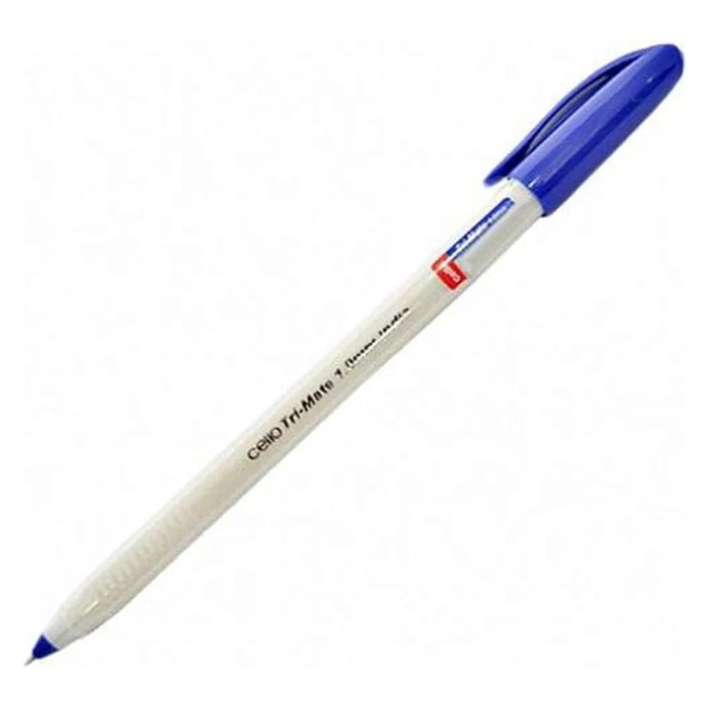 Cello Tri-Mate Ballpoint Pen 0.7mm – Blue, Black & Red | Smooth Writing Pens | Metrix Books Store