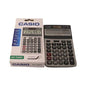Casio AX-120ST Desktop Calculator – 12-Digit Tilt Display, Dual Power, Metal Faceplate