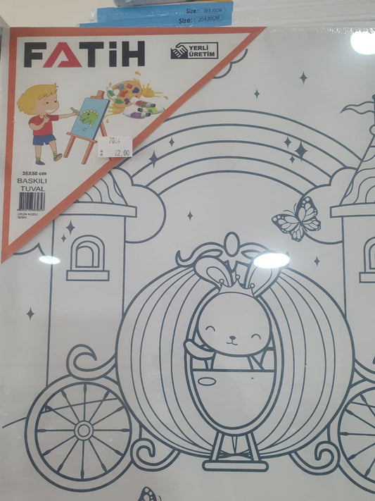 Fatih Printed Canvas 35×50 cm – Premium Art Print (Yerli Üretim)