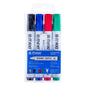 Maxi Chisel Tip Whiteboard Marker 4pcs – MX-800-4 | Metrix Books Store