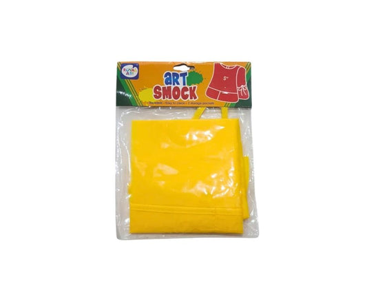 Roya Art Kids Painting Apron Yellow color | Waterproof Reusable Art Smock Near Me