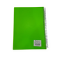 bLog A4 English Ruled Spiral Notebook – 100 Sheets, Lime Green (BLA4-P100-4L-PP)
