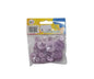 RHF Purple Craft Buttons – Assorted Shapes & Sizes