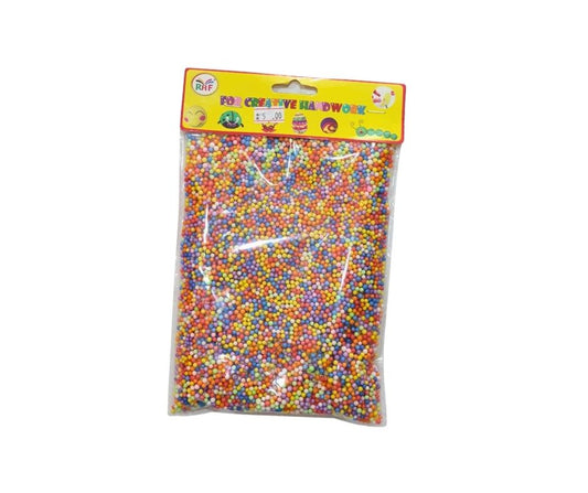 RHF Coloured Foam Balls for Arts & Crafts | Mini Styrofoam Beads
