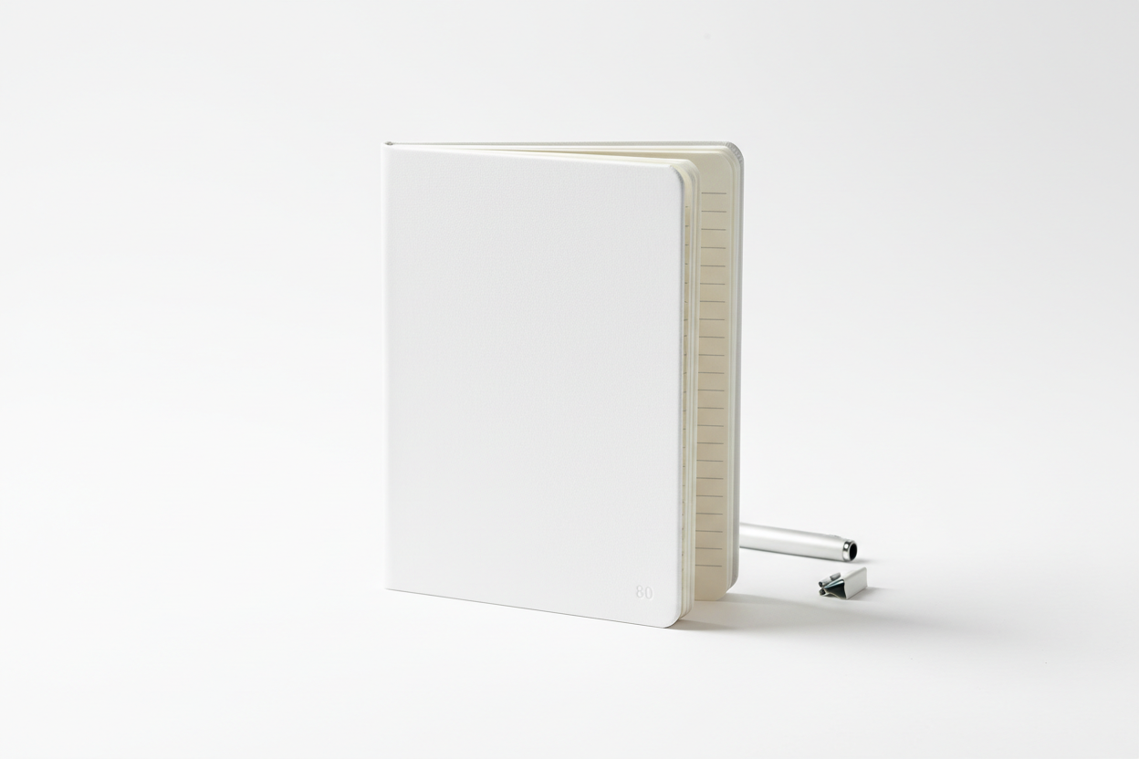 Blog Note Book A6 Line 80 Sheets white