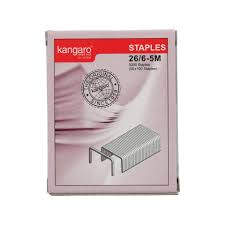 Kangaro Staples 26/6-5M – Premium Rust-Resistant Staples (5000 Pins) | Metrix Books Store Qatar