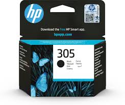 HP 305 Black Original Ink Cartridge 3YM61AE – Genuine HP Ink for Crisp, Sharp Text