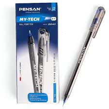 Pensan My-Tech Ballpoint Pen 0.7mm – Blue, Black & Red (25 Pack) | Metrix Books Store