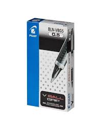 Pilot V Ball Grip Roller Ball Pen 0.5mm – Box of 12 | Metrix Books Store Qatar
