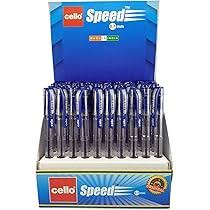 Cello Speed Plus Ball Pen Box – 0.7mm Tip, 50 Pcs for Office & School