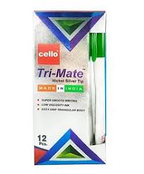 Buy Cello Trimate Blue Ball Pens 10 Pack Online | Metrix Books Store