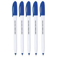 Cello Tri-Mate Ballpoint Pen Blue, Black & Red 0.7mm (Pack of 50) | Smooth Writing Pens | Metrix Books Store