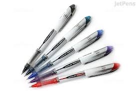 Uni-ball Vision Elite UB-200 Rollerball Pen 0.8mm Tip 1Pc (Black, Blue, Red, Orange & Green) | Smooth Liquid Ink | Metrix Books Store