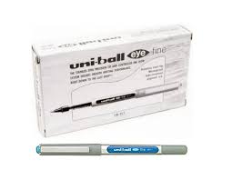 Uni-ball Eye Fine Roller Pen 0.7mm Blue, Black & Red (Pack of 12) | Smooth Writing Pens | Metrix Books Store