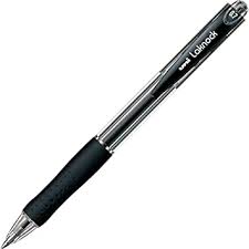 Uni-ball Laknock SN-100 Ballpoint Pen 1.4mm – Blue | Retractable Smooth Writing Pen | Metrix Books Store