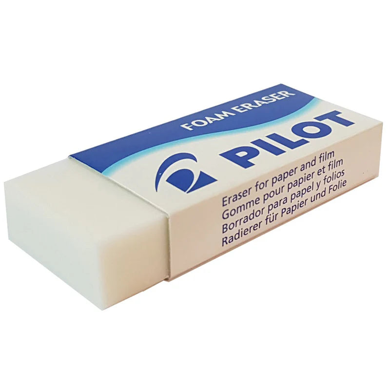 Pilot Foam Eraser | Superior Clean Erasing with Minimal Debris | Metrix Books Store