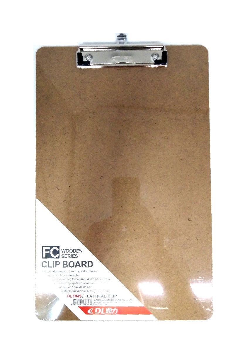 Faber-Castell Wooden Series Clipboard – MDF Board with Strong Metal Clip