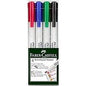 Faber-Castell Slim Whiteboard Markers 4-Color Set – Fine Bullet Tip | Metrix Books Store