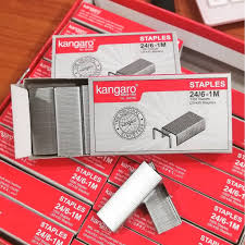 Kangaro Staples 26/6-1M – Rust-Resistant Standard Staples | Metrix Books Store Qatar