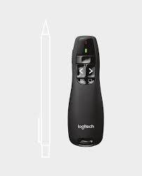 Logitech R400 Laser Presentation Remote – Wireless Presenter with Red Laser Pointer