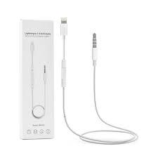 iSmart Go Digital Lightning to 3.5mm AUX Audio Adapter Cable IM-1 | High-Resolution Audio for iPhone & iPad