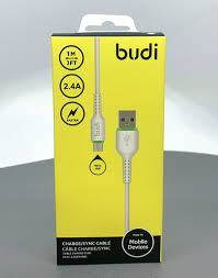 Budi 1m USB-A to USB-C Fast Charging Cable (2.4A) – Charge & Sync | Metrix Books Store Qatar