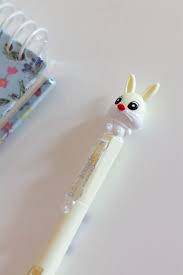 Cute Cartoon Rabbit Mechanical Pencil 0.5mm – 1pc | Kids School & Office Stationery | Metrix Books Store Qatar