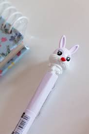 Cute Cartoon Rabbit Mechanical Pencil 0.5mm – 1pc | Kids School & Office Stationery | Metrix Books Store Qatar