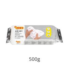 Jovi Air Dry Clay – 250g, 500g & 1000g | Soft White Non-Toxic Modelling Clay for Arts & Crafts