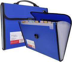 Tranbo 13-Pocket Expanding File with Handle – OFL-03