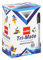 Cello Tri-Mate Ballpoint Pen Blue, Black & Red 0.7mm (Pack of 50) | Smooth Writing Pens | Metrix Books Store