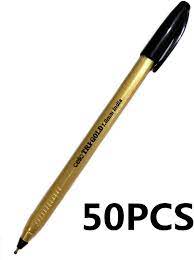 Cello Tri-Gold Ballpoint Pen 1.0mm Box of 50Pc – Blue & Black Ink | Metrix Books Store