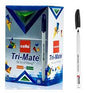 Cello Tri-Mate Ballpoint Pen Blue, Black & Red 0.7mm (Pack of 50) | Smooth Writing Pens | Metrix Books Store
