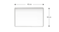 Magnetic Whiteboard 30x40cm – Aluminium Frame