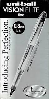 Uni-ball Vision Elite Fine Rollerball Pen –  (Box of 12) | Smooth Liquid Ink | Metrix Books Store