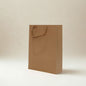 Large Brown Kraft Paper Gift Bag with Twisted Paper Handles