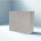 White Glossy Kraft Paper Gift Bag with Rope Handles (23 × 18 × 10 cm)