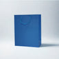 Medium Blue Paper Gift Bag with Matching Rope Handles