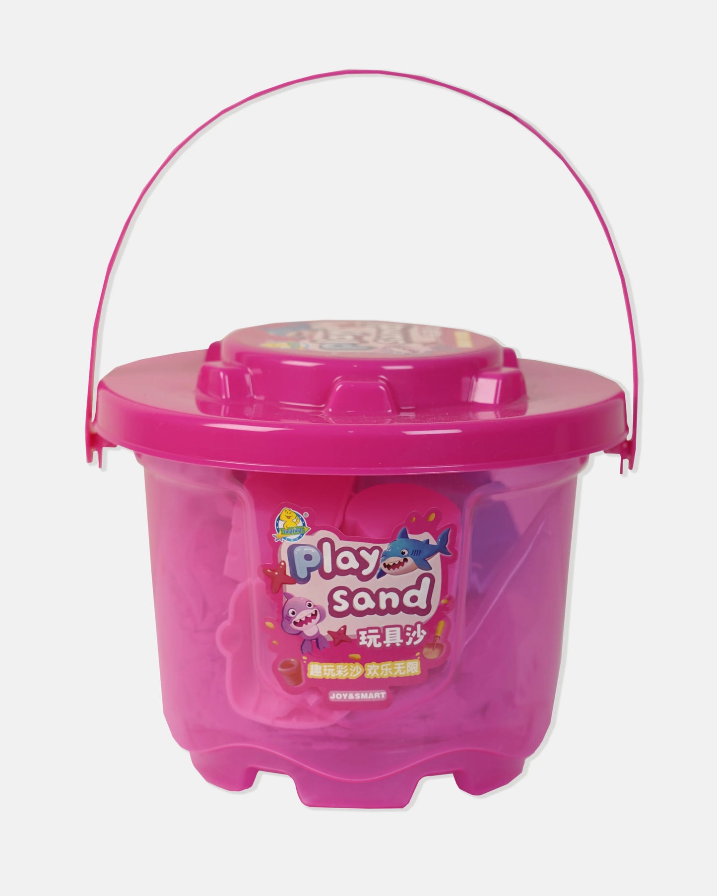 JOYASHART Play Sand Bucket – Non-Toxic Moldable Kinetic Sand for Kids
