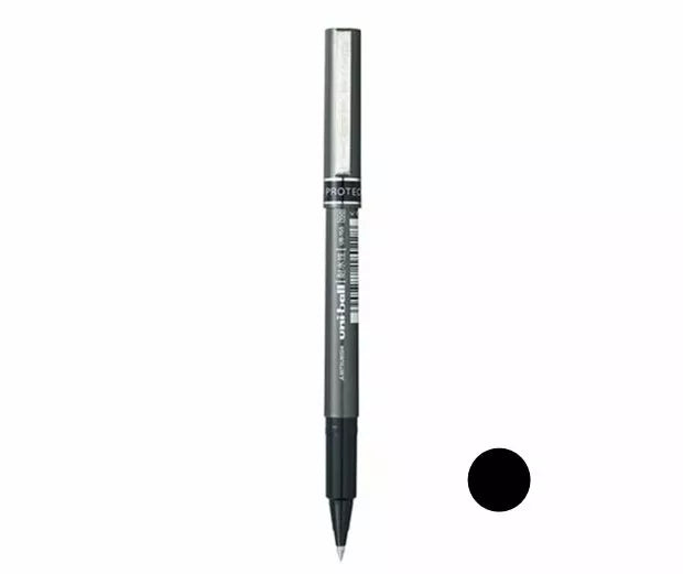 Uni-ball UB-155 Micro Deluxe Roller Pen 0.5mm | Waterproof Ink | Smooth Fine Writing | Metrix Books Store