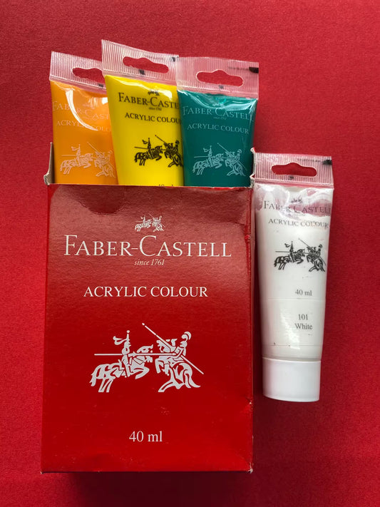 Faber-Castell Acrylic Colour – High-Quality Artist Paints | Metrix Books Store