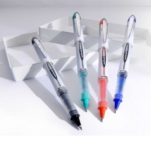 Uni-ball Vision Elite UB-200 Rollerball Pen 0.8mm Tip 1Pc (Black, Blue, Red, Orange & Green) | Smooth Liquid Ink | Metrix Books Store
