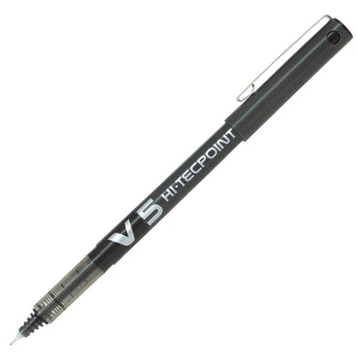 Pilot Hi-Tecpoint V5 Roller Ball Pen 0.5mm | Precision Fine Writing Pen | Metrix Books Store
