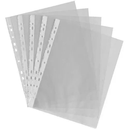 Maxi A4 Sheet Protectors – 60 Micron Clear Pockets (100-Pack) | Durable Document Sleeves
